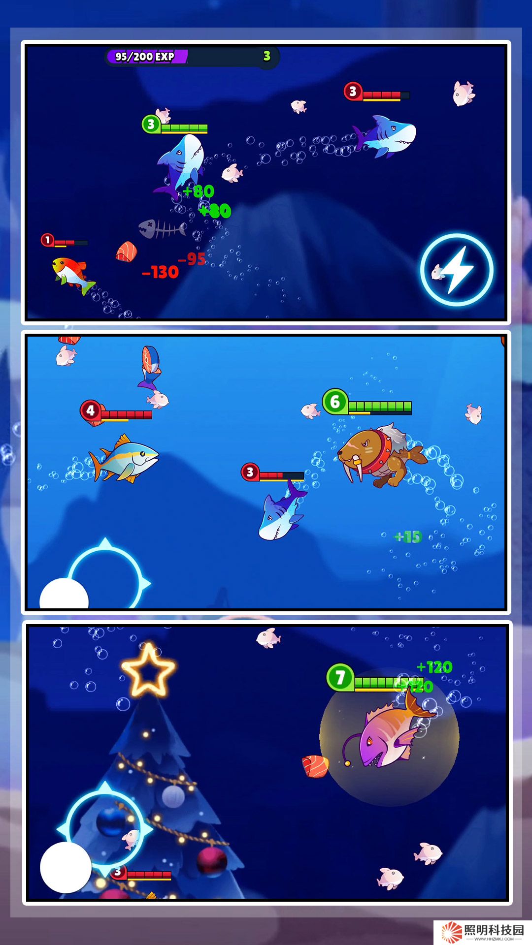 深海狂噬 v1.0.5-狂暴鯊魚吞噬魚族